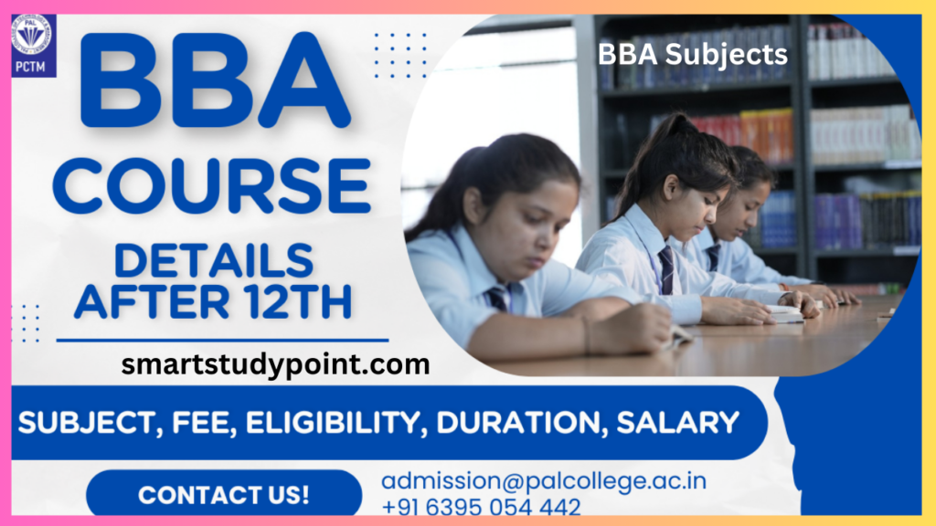 BBA Subjects