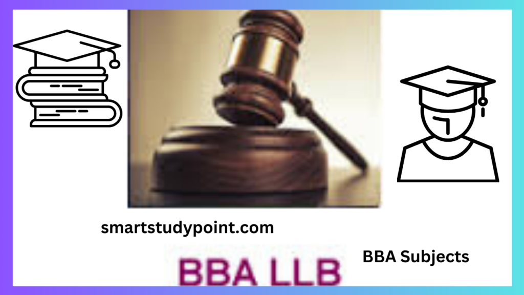 BBA Subjects